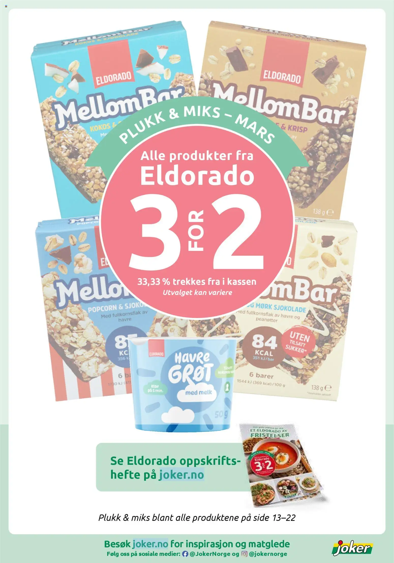 {H1} | Side: 20 | Produkter: Патч-корди, Melk, Sjokolade, Sukker