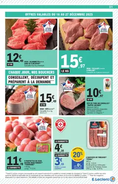 E.Leclerc - Prévisualisation de E.Leclerc catalogue semaine 51 valide à partir de 16.12.2025 | Page: 31