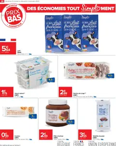 Carrefour Market - Prévisualisation de Carrefour Market catalogue semaine 43 valide à partir de 21.10.2025 | Page: 30 | Produits: Noisette, Pépites de chocolat, Pâte à tartiner, Lait