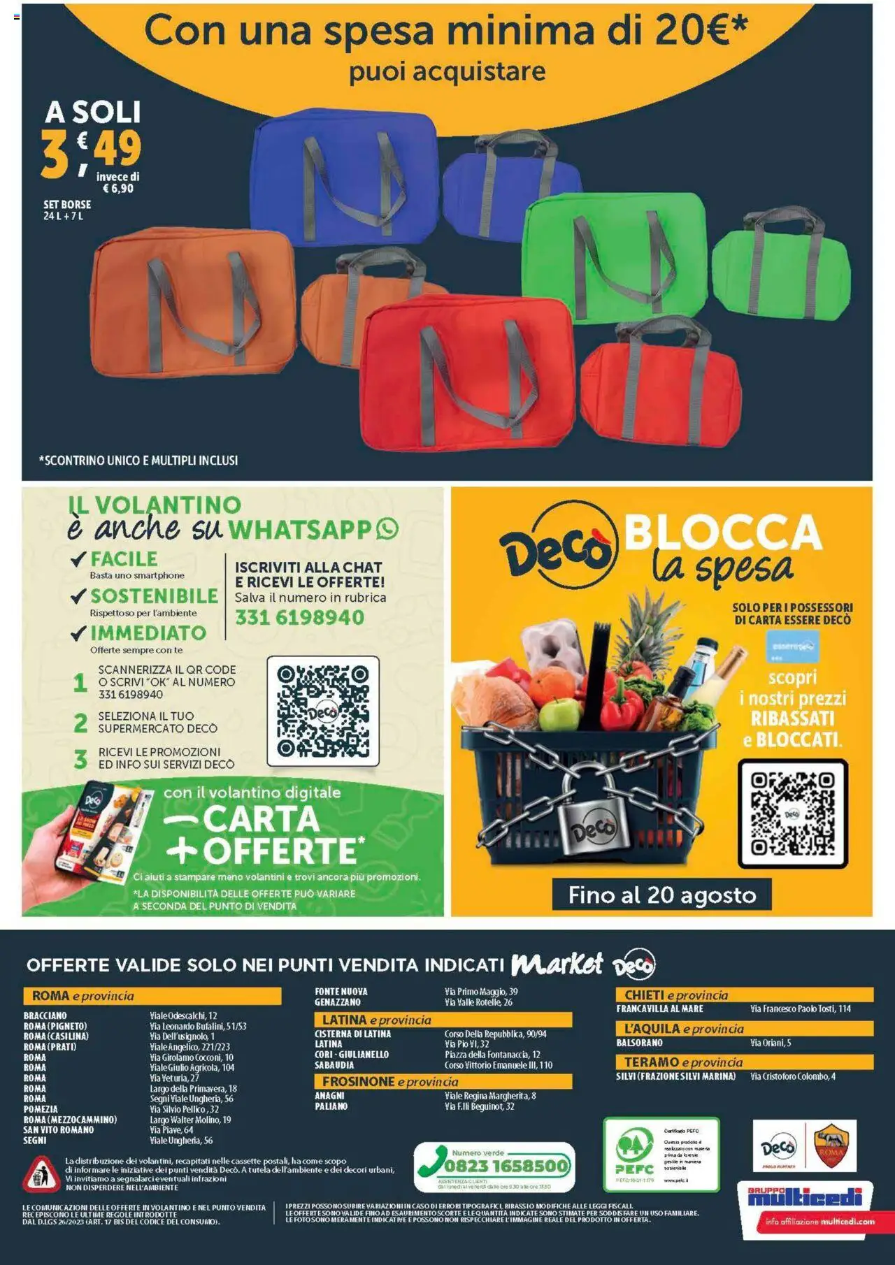 Volantino Decò del 08.08.2025 | Pagina: 16 | Prodotti: Tè, Smartphone