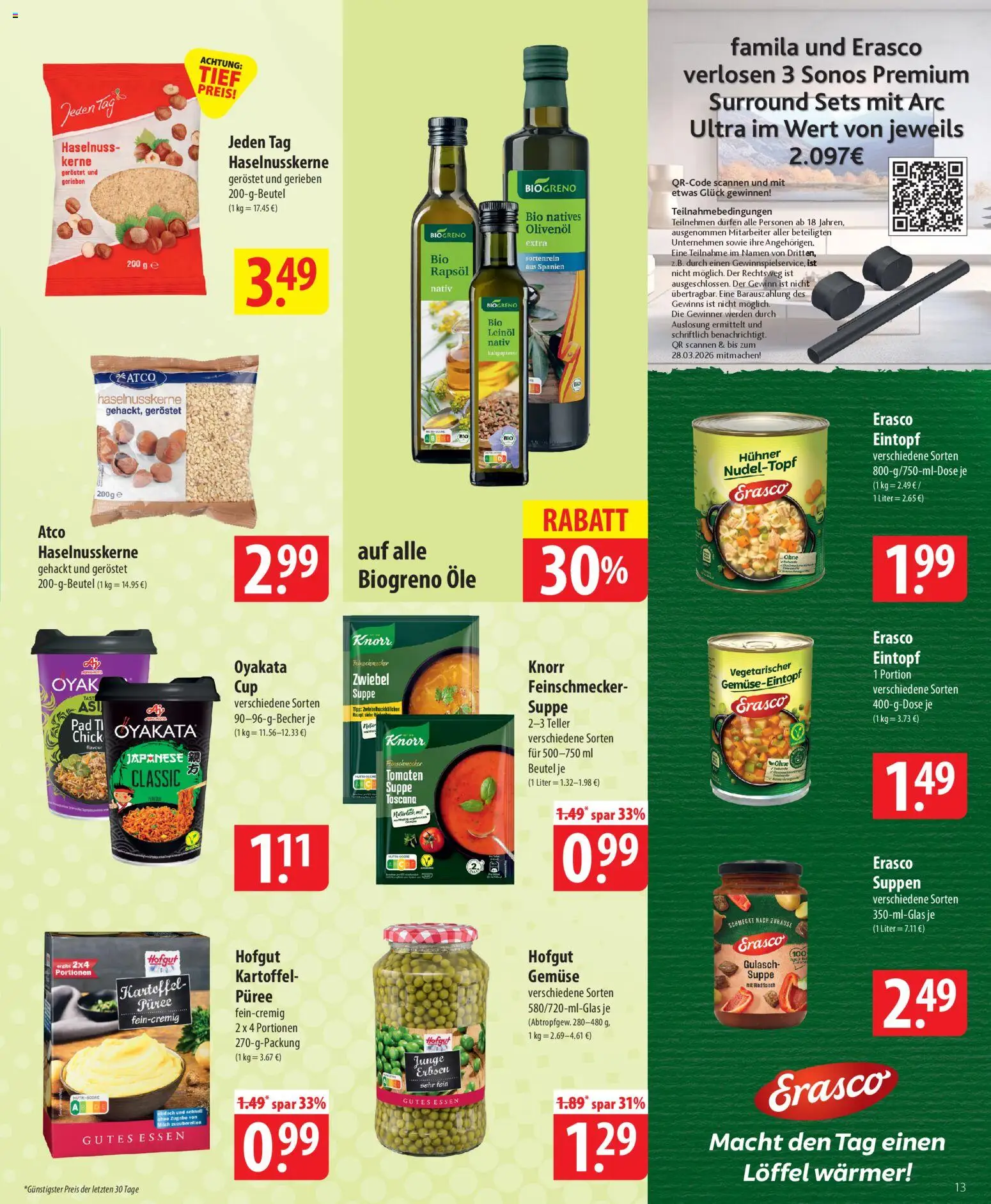 Famila Prospekt 	 – gültig ab 16.03.2026 | Seite: 13