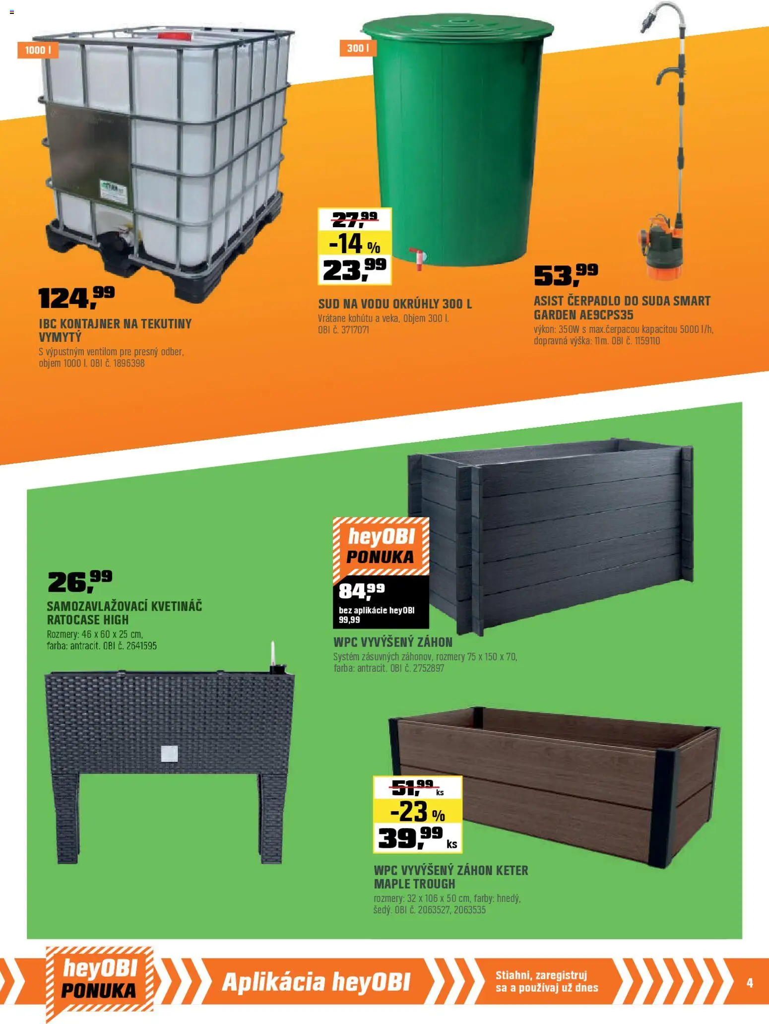 Nové OBI akcie – leták je platný od 01.03.2026 | Strana: 5