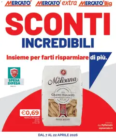 Anteprima del volantino Mercatò volantino valido a partire dal 07.04.2026