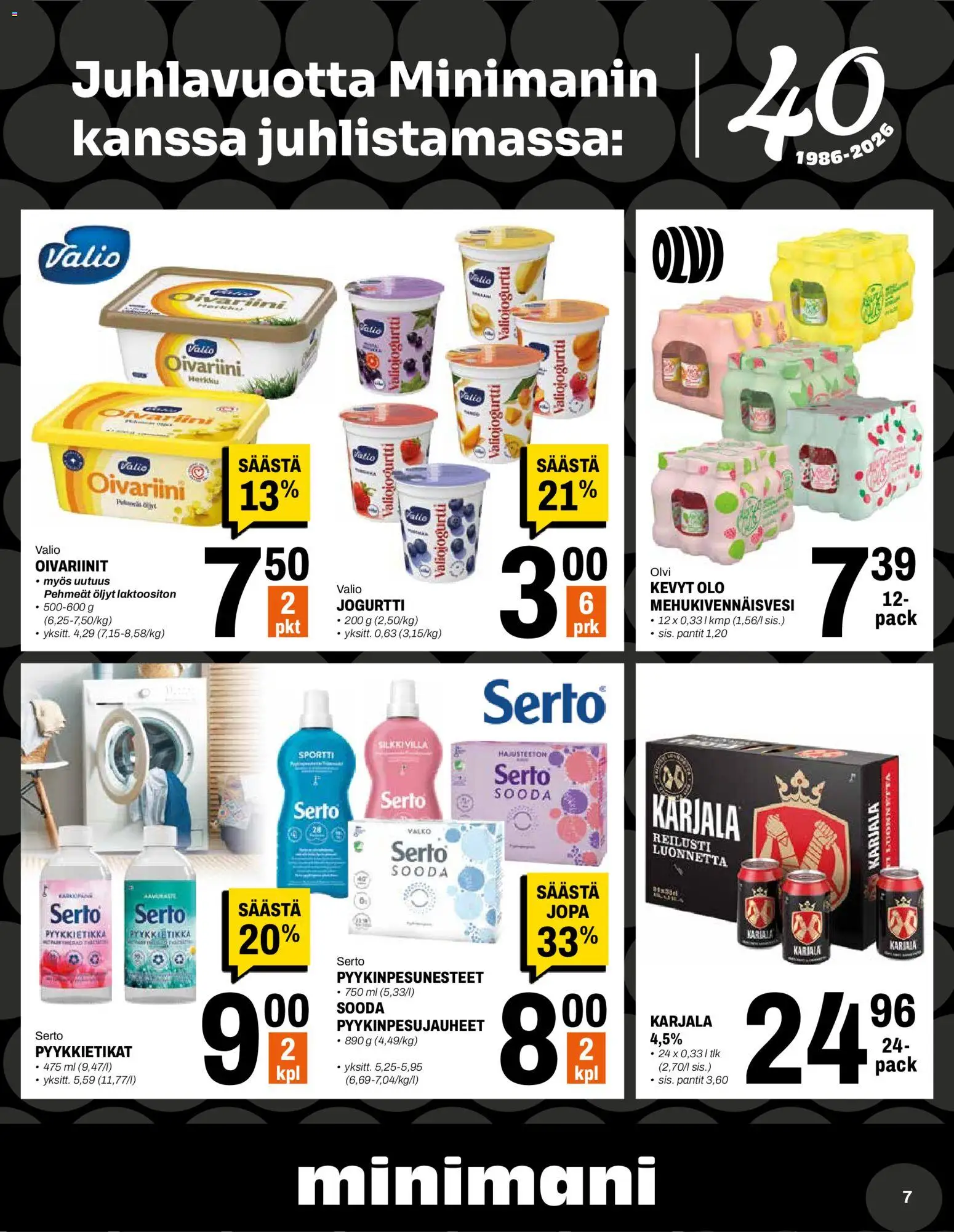 Minimani tarjoukset – voimassa 28.01.2026 alkaen | Sivu: 7