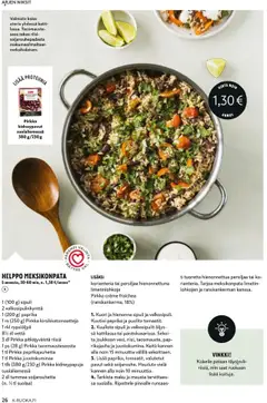 K-Supermarket-mainoslehti voimassa 01.10.2025 alkaen | Sivu: 26 | Tuotteet: Paprika, Pavut, Riisi