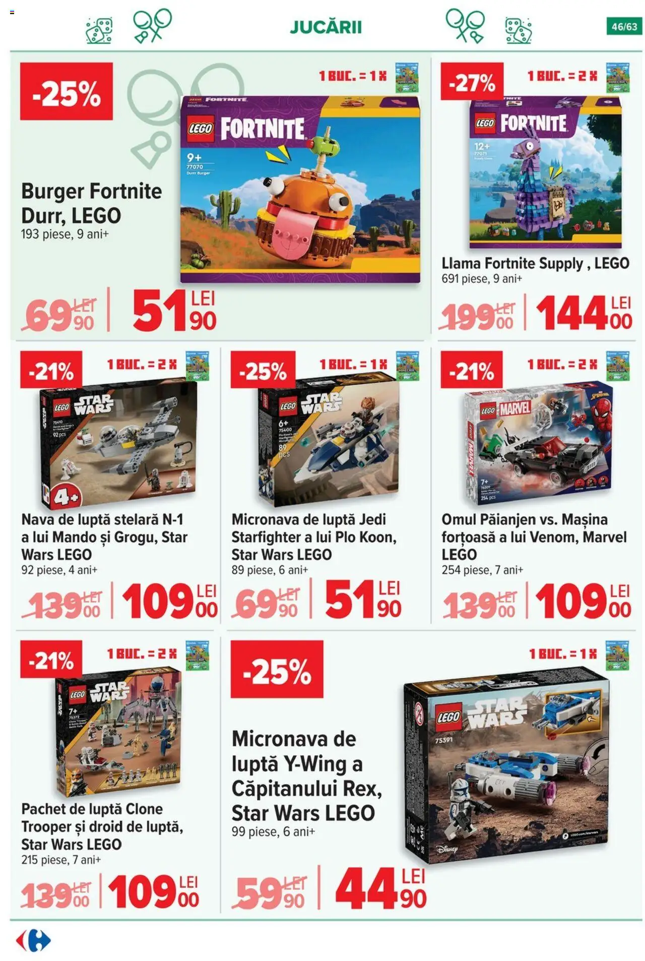 Noul catalog Carrefour – valabil de la 01.10.2025 | Pagină: 46 | Produse: Uscător, Cratiță, Linguri, Cafea