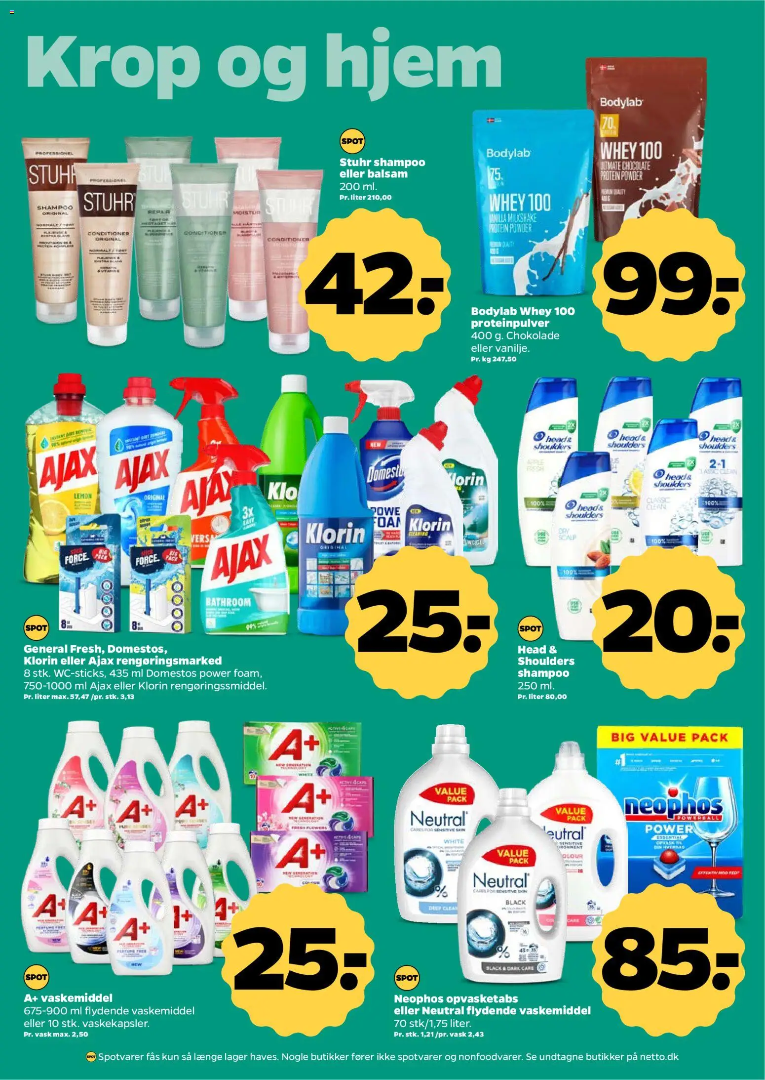 Netto tilbudsavis – gyldig fra 17.01.2026 | Side: 23 | Produkter: Shampoo, Balsam, Chokolade, Tablets