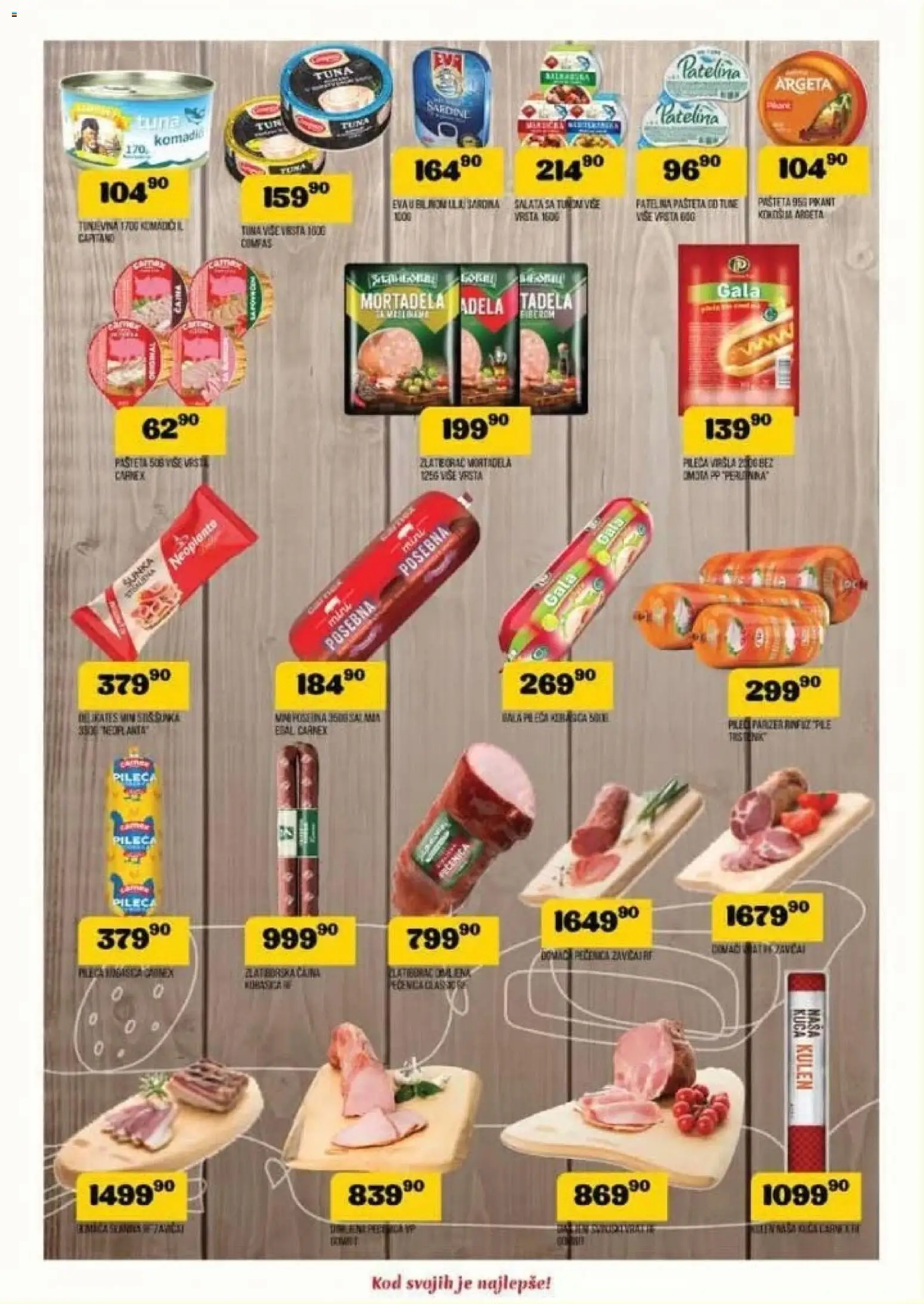 VP Dima katalog - važi od 20.11.2025 | Strana: 5 | Proizvode: Salata, Kulen, Mortadela, Pašteta