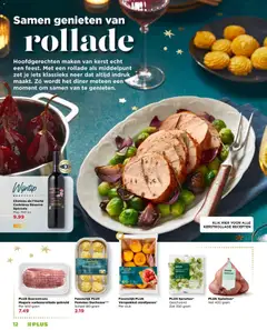 PLUS Boerentrots Magere varkensrollade gekruid, Per 500 gram - Voorbeeld van een folder van Plus, geldig van 29.11.2025 | Pagina: 12 | Producten: Schaal, Fles, Zak, Halloween tök