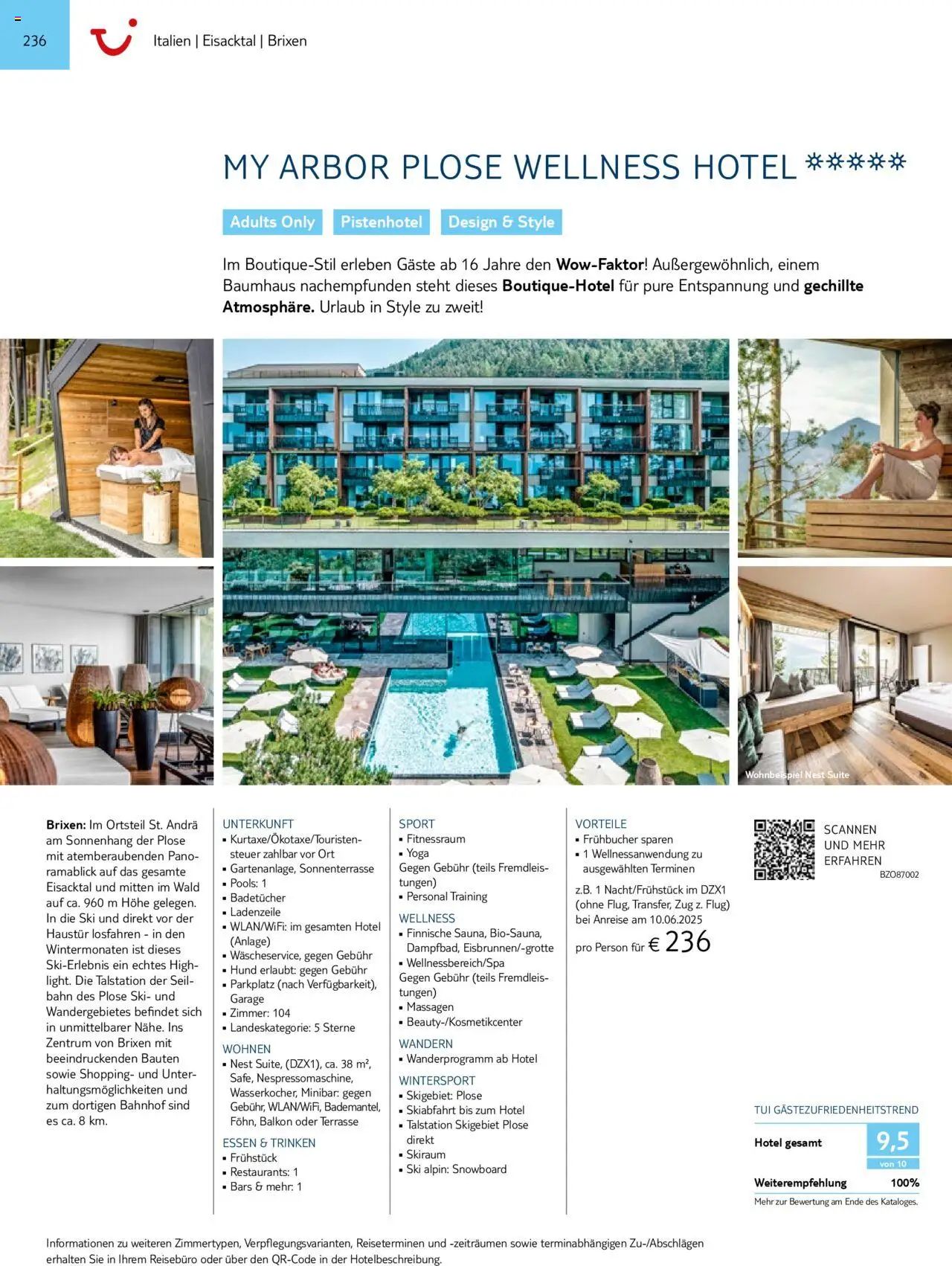 TUI Prospekt 	 – gültig ab 01.11.2024 | Seite: 236 | Produkte: Ski, Snowboard