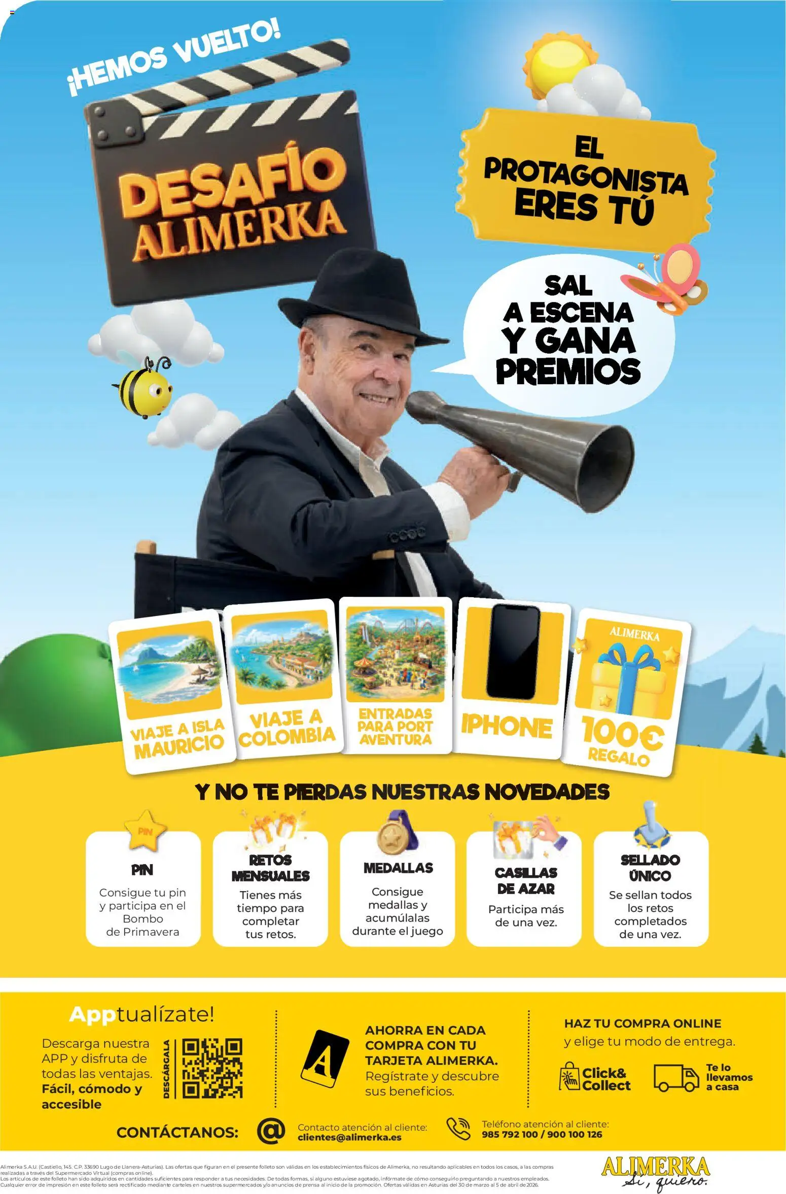 Alimerka folleto Asturias │ válido desde el 30.03.2026 | Página: 16 | Productos: Té, Teléfono, Iphone