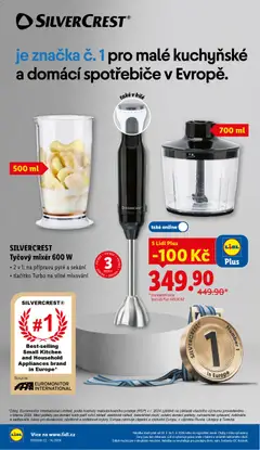 Náhled letáku SILVERCREST Tyčový mixér 600 W, 2 v 1: na přípravu pyré a sekání, tlačítko Turbo na silné mixování od 30.03.2026 | Strana: 6 | Produkty: Tyčový mixér, Květináče, Mixér, Barvy