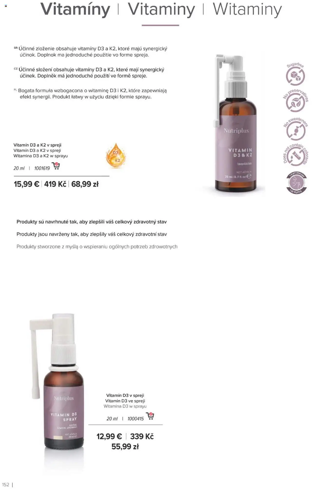 Nové Farmasi akcie – leták je platný od 24.09.2025 | Strana: 152