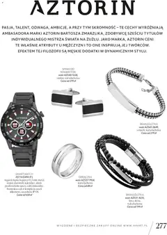 Pogląd oferty "Apart promocje" - ważna od 04.11.2025 | Strona: 279 | Produkty: Bransoletka, Zegarek, Pasek, Smartwatch