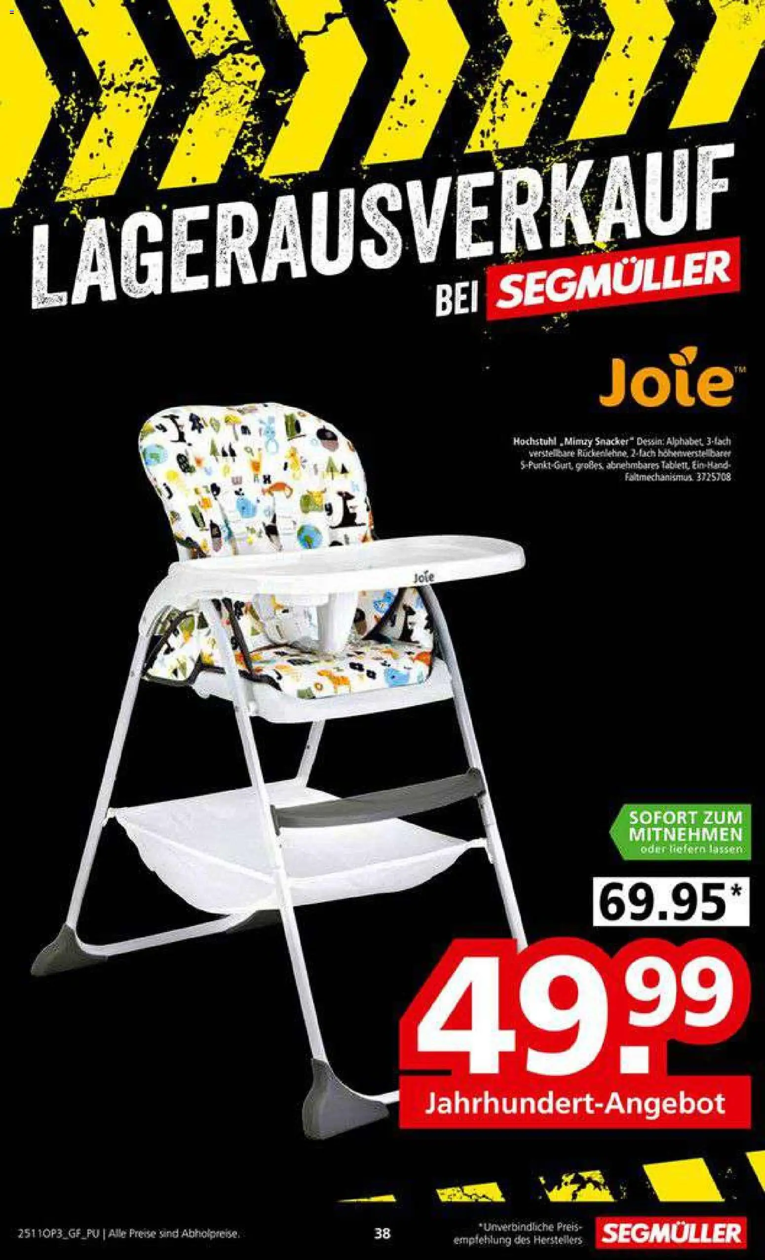 Segmüller Lagerausverkauf bei Segmüller – gültig ab 22.11.2025 | Seite: 38