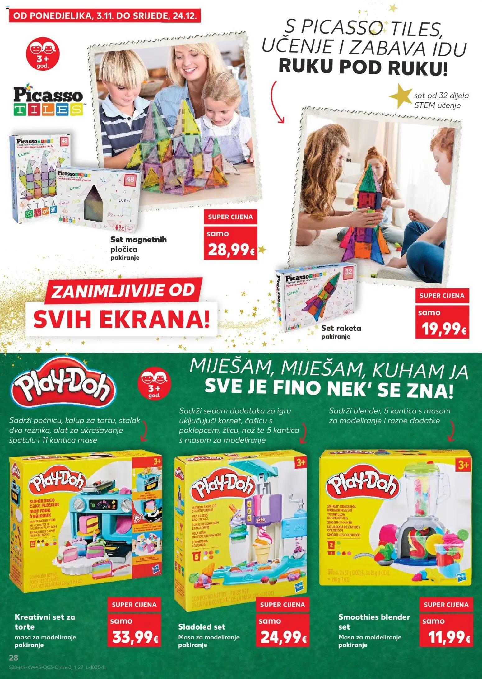 Kaufland HR akciós ujság - amely érvényes a következő dátumtól: 03.11.2025 | Oldal: 28