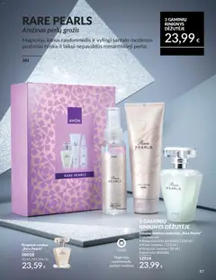 AVON leidinys galioja nuo 01.01.2026 | Puslapis: 87 | Prekių: Kvapusis vanduo
