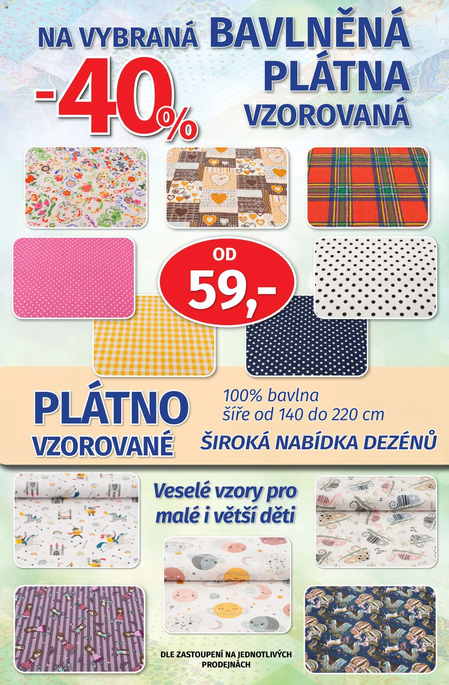 Prior - Akční Nabídka Bytových A Oděvních Látek od 16.02.2026 | Strana: 2