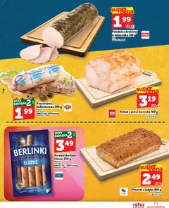 Topaz Gazetka - Express od 17.07.2025 | Strona: 11 | Produkty: Parówki berlinki, Piersi, Kebab, Pasztet z indyka