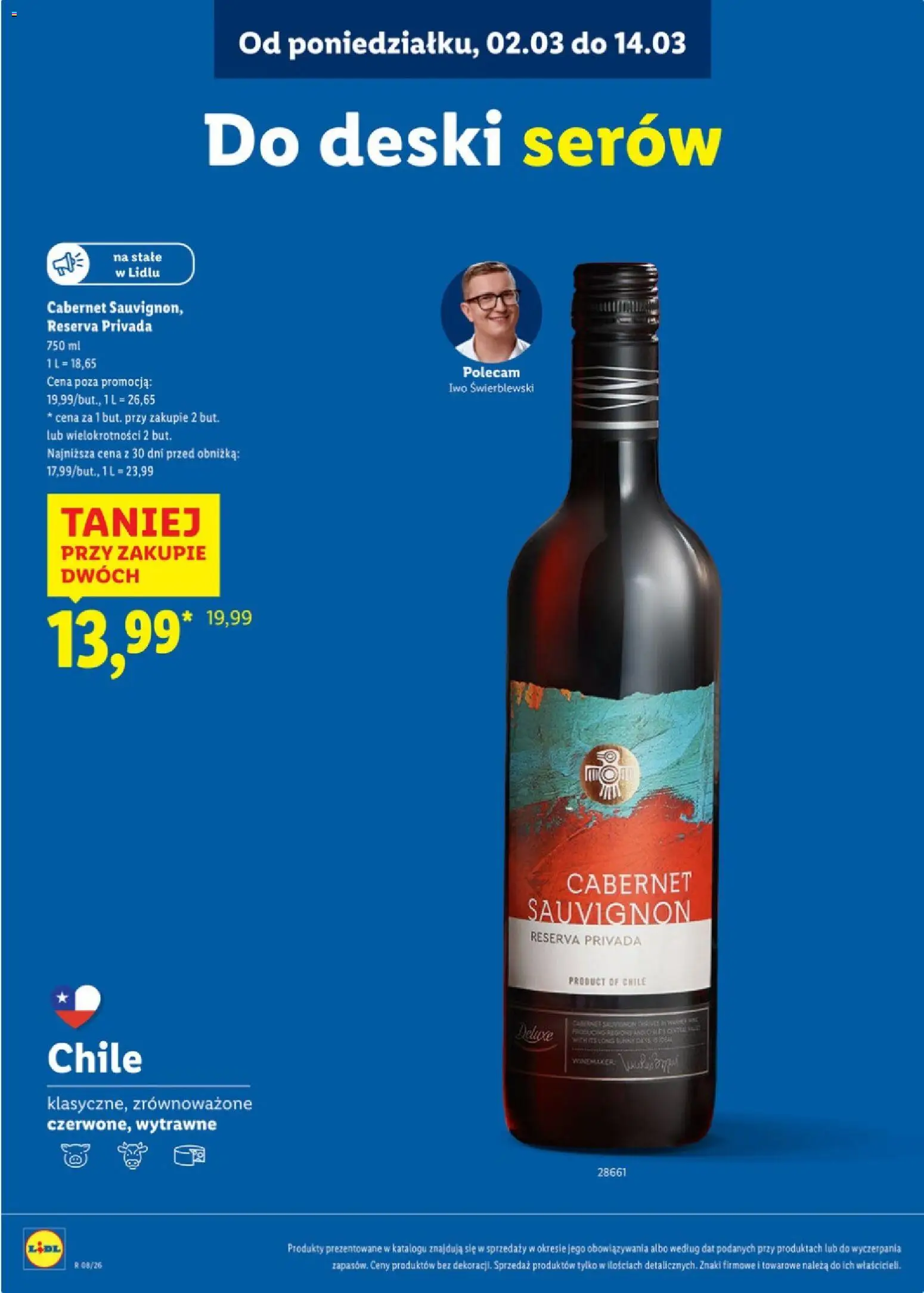 Lidl Polsko katalog - Karta win od 16.02.2026 | Strana: 24 | Produkty: Deluxe, Cabernet Sauvignon