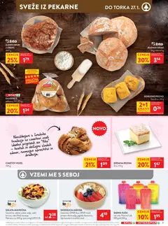 Spar katalog akcije – veljaven od 21.01.2026 | Stran: 12 | Izdelki: Kos, Kruh, Cips, Zelena