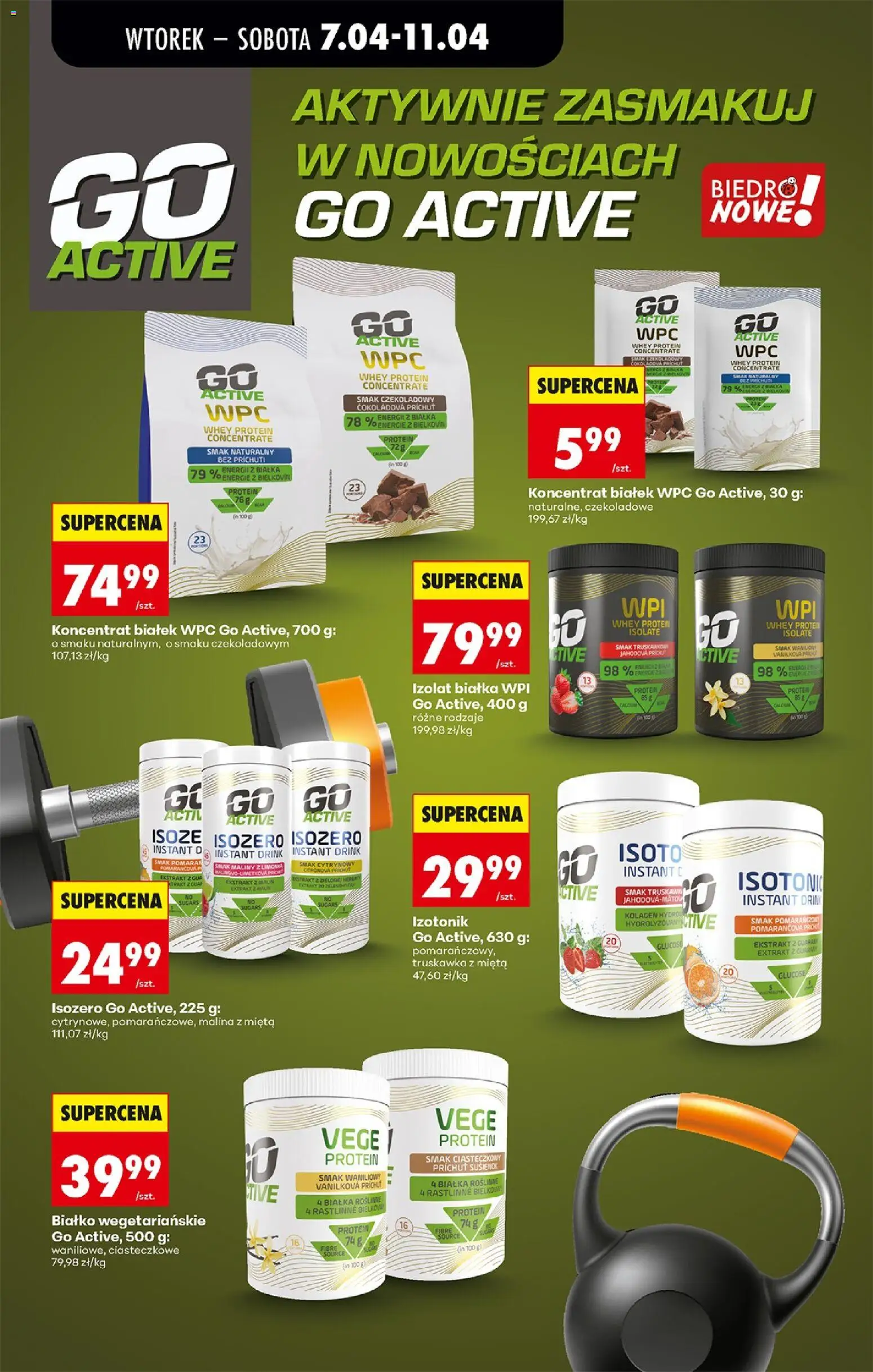 Biedronka gazetka od wtorku od 07.04.2026 | Strona: 43 | Produkty: Malina, Maliny, Mięta, Truskawki