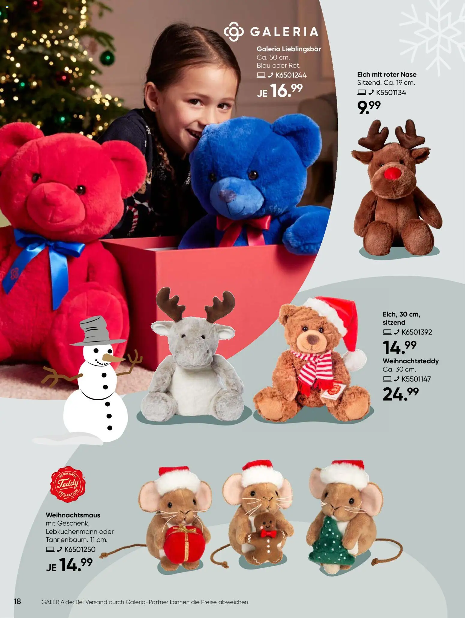 Galeria Karstadt Kaufhof  Weihnachtsmagazin – gültig ab 27.10.2025 | Seite: 18