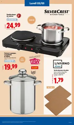  | Page: 25 | Produits: Spaghetti, Plaque de cuisson, Cuiseur