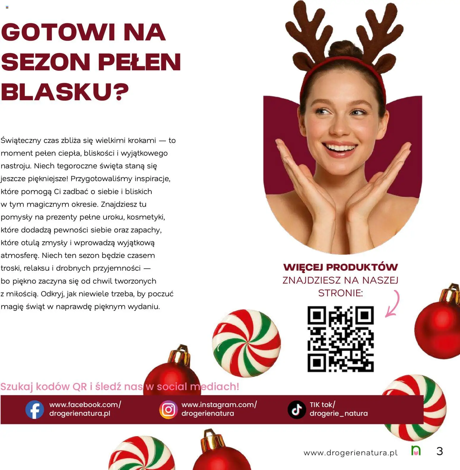 Drogerie Natura Gazetka - Magia Świąt od 18.11.2025 | Strona: 3 | Produkty: Śledź
