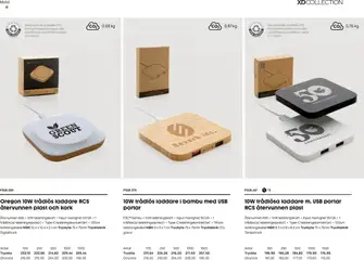 Lyreco - Branding solutions 2024 - Förhandsvisning av reklamblad från butik Lyreco aktuell från 12.03.2024 | Sida: 273 | Produkter: Laddare, USB