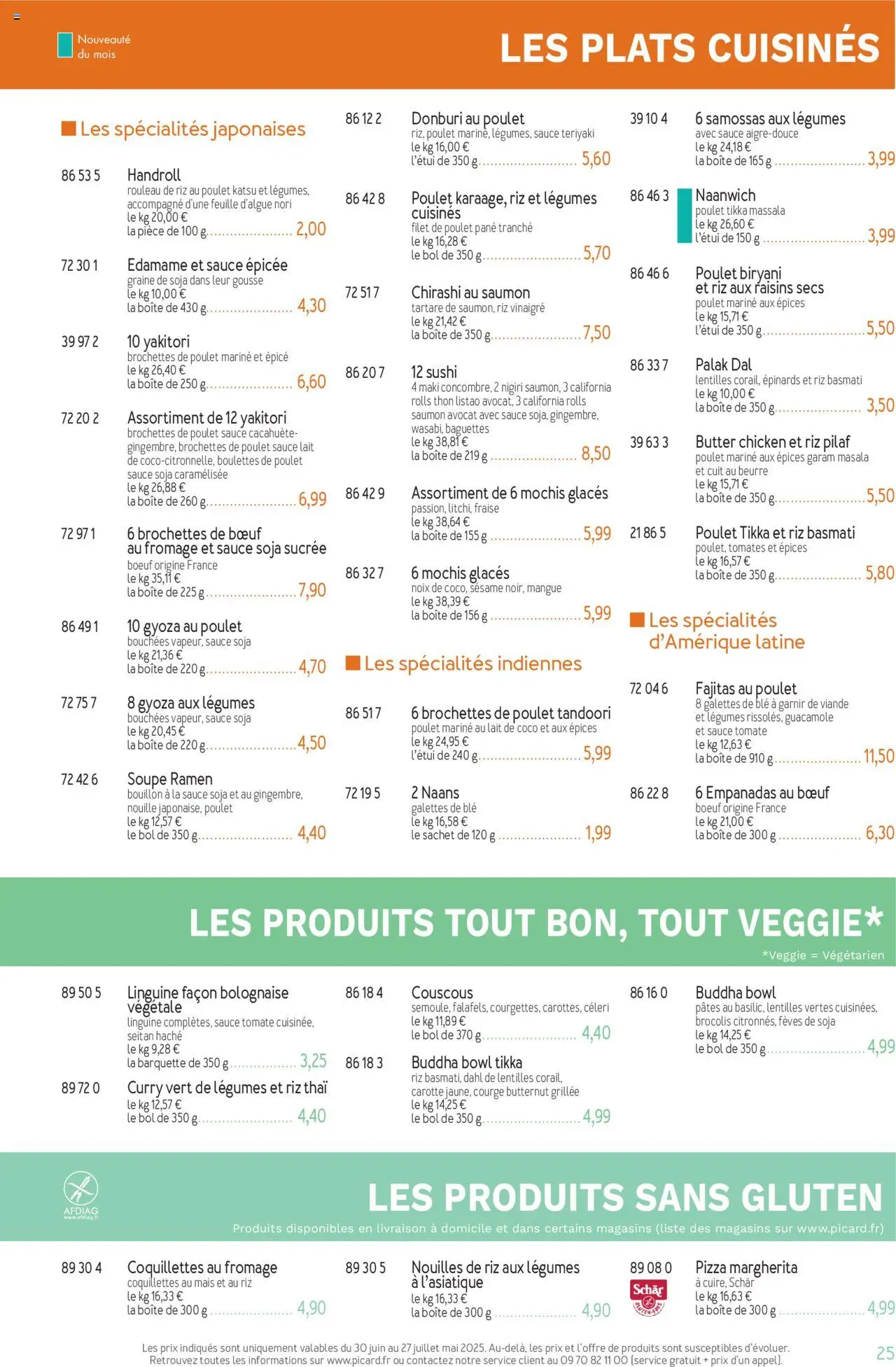  | Page: 25 | Produits: Avocat, Curry, Sushi, Butternut