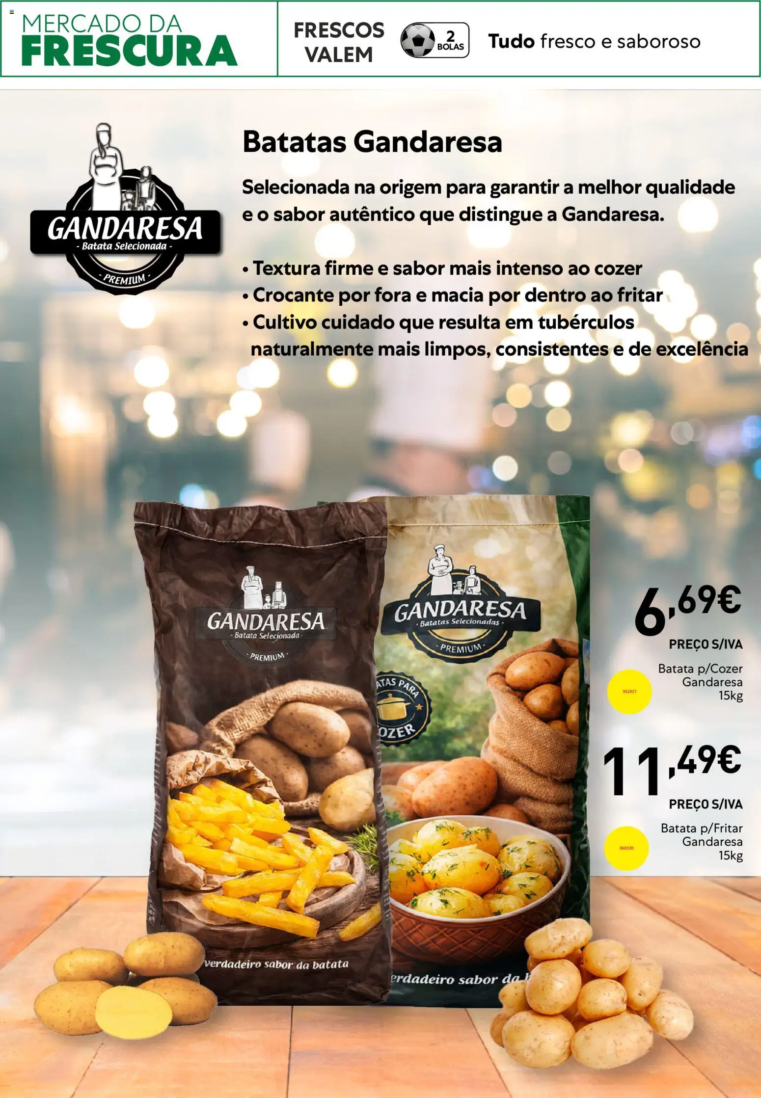 Recheio - Horeca Bons Negócios Madeira │ válido de 07.04.2026 | Página: 15 | Produtos: Batata