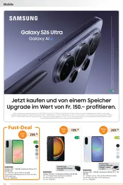 Fust aktionen ab 23.03.2026 gültig | Seite: 34 | Produkte: Kabel, Samsung