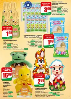 Pogląd oferty "Cukierki owocowe z maskotką Deliss, 100 g" - ważna od 01.04.2026 | Strona: 9 | Produkty: Czekolady, Cukierki owocowe, Lizaki, Cukierki