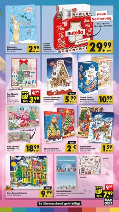 Mäc Geiz Prospekt 	 ab 03.11.2025 gültig | Seite: 9 | Produkte: Spiel, Nutella