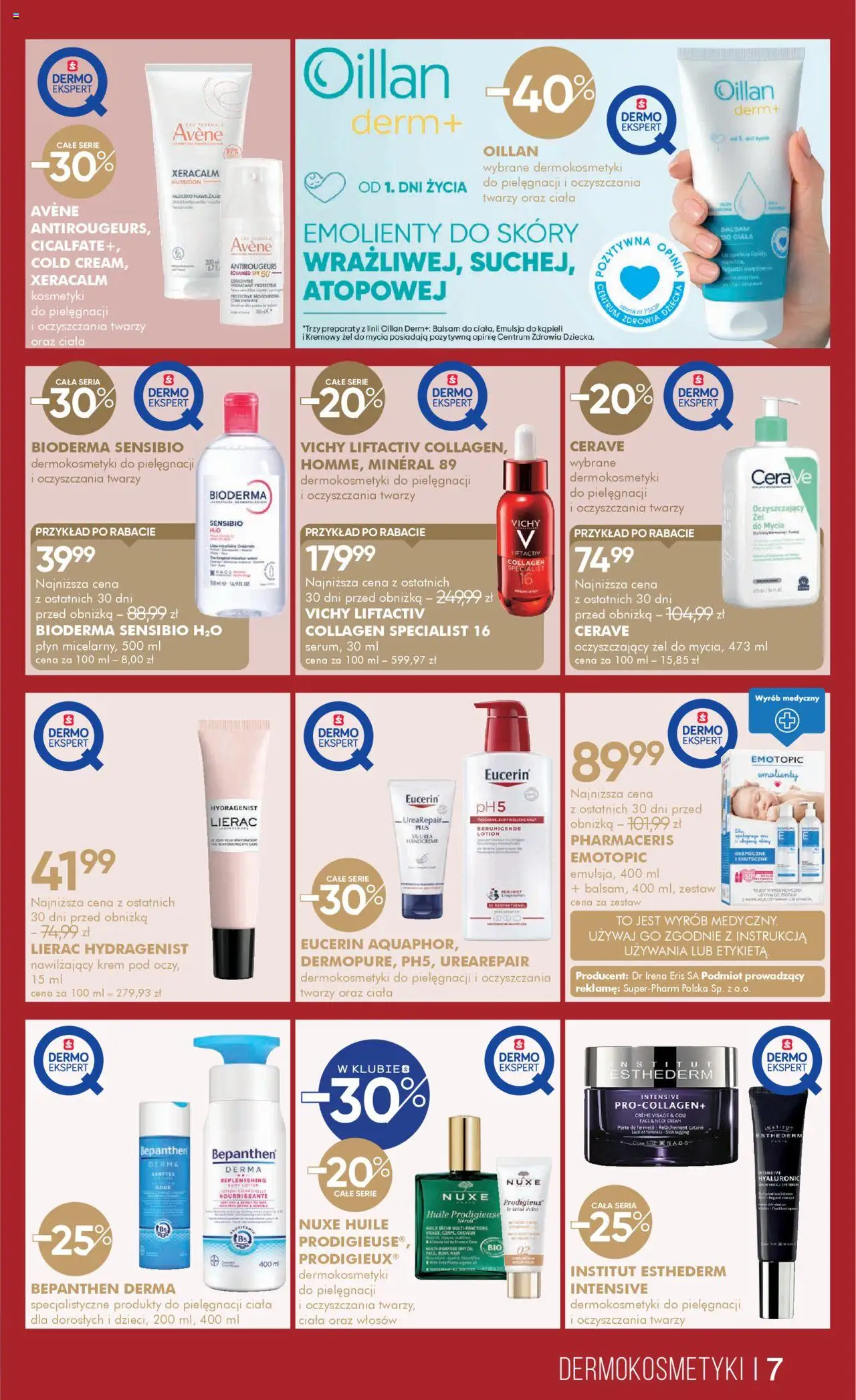 Super-pharm Gazetka od 18.09.2025 | Strona: 7 | Produkty: Kosmetyki, Krem, Lotion