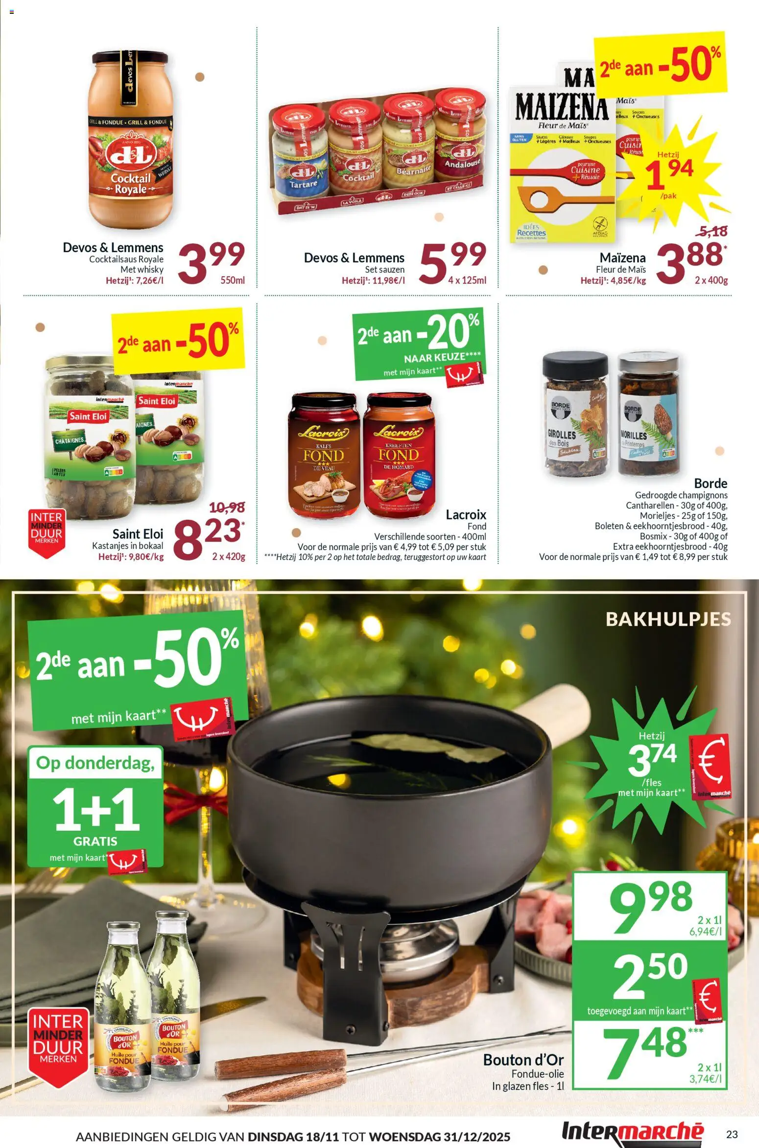 {H1} | Pagina: 23 | Producten: Whisky, Maïs, La, Kaart