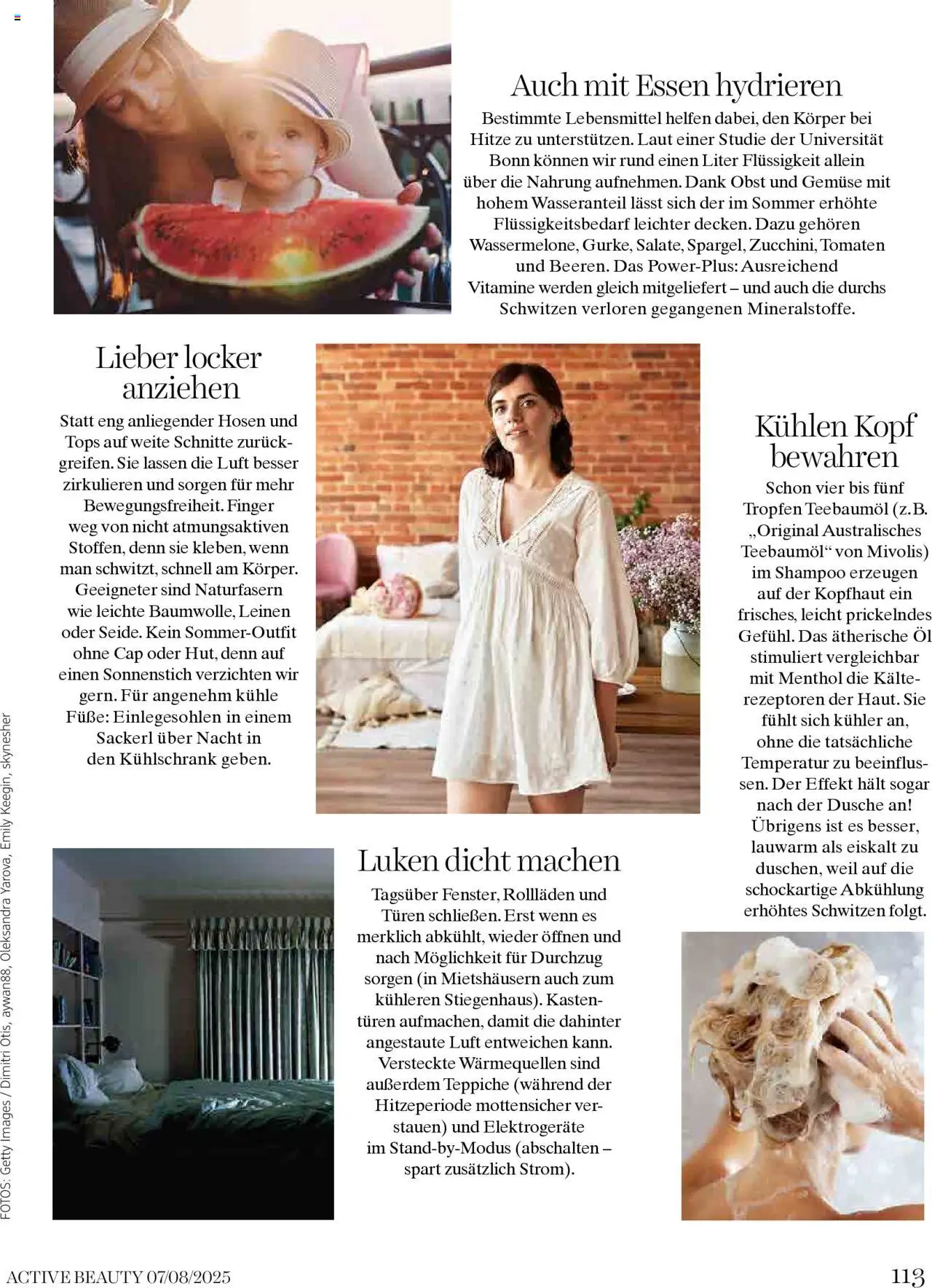dm drogerie markt Active Beauty Magazin 07-08/2025 gültig ab 03.07.2025 | Seite: 113 | Produkte: Obst, Kühlschrank, Öl, Tomaten