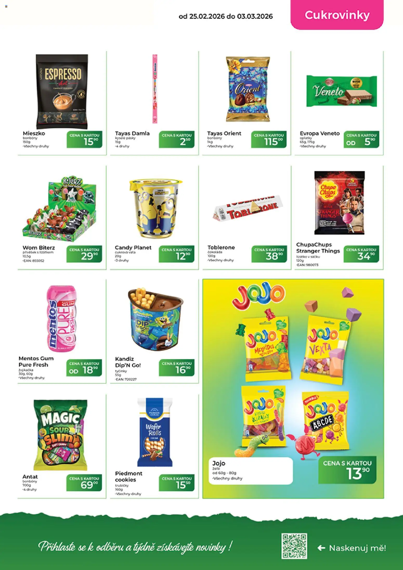 Tamda Foods leták od 25.02.2026 | Strana: 27 | Produkty: Jojo, Bonbóny, Med, Toblerone