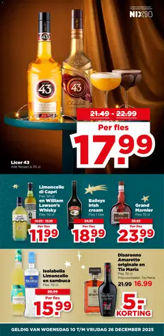 Limoncello di Capri en William Lawson's Whisky, Fles 50 cl en Fles 70 cl - Voorbeeld van een folder van Plus, geldig van 10.12.2025 | Pagina: 49