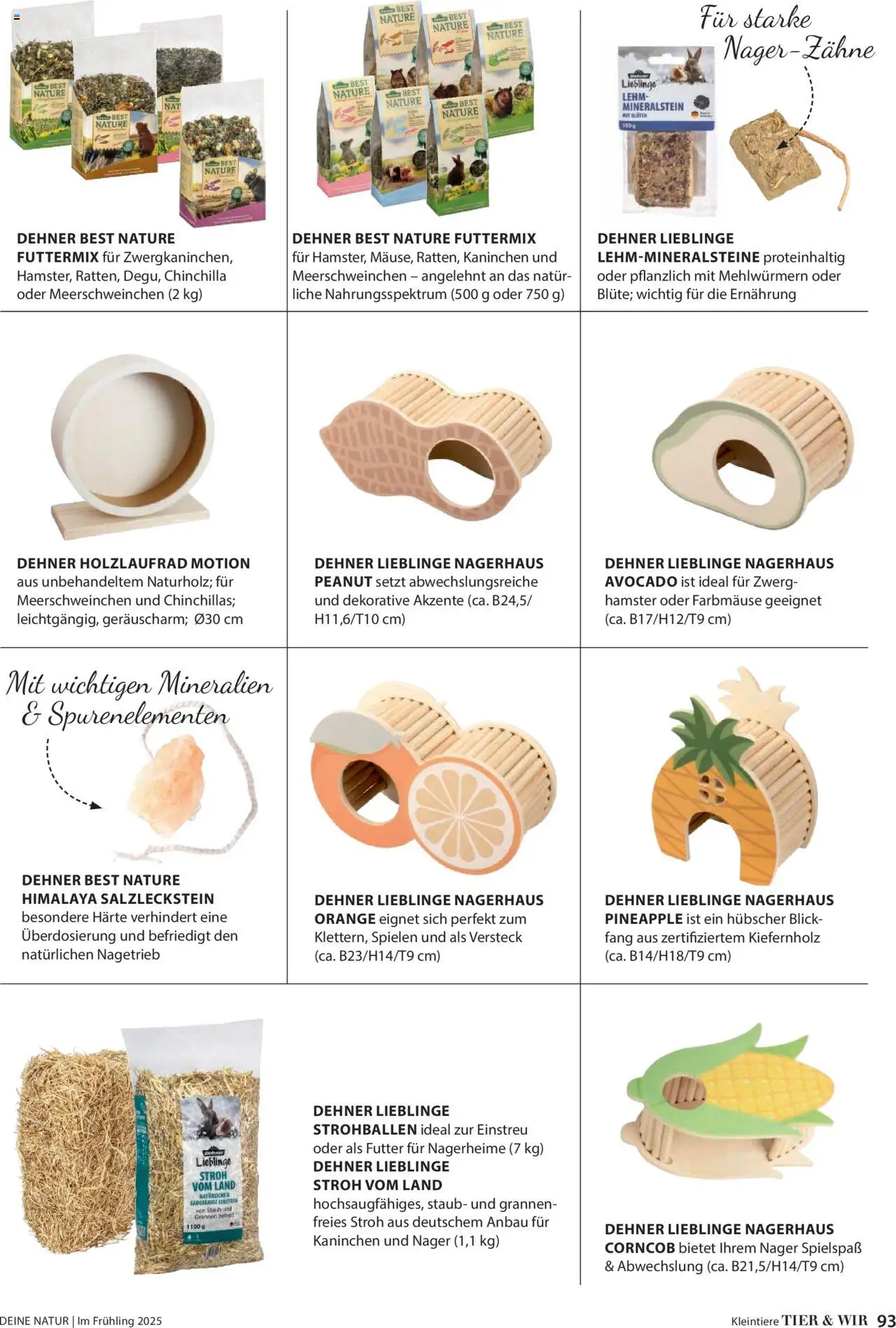 Dehner Prospekt - Deine Natur – gültig ab 23.04.2025 | Seite: 93 | Produkte: Kaninchen, Avocado