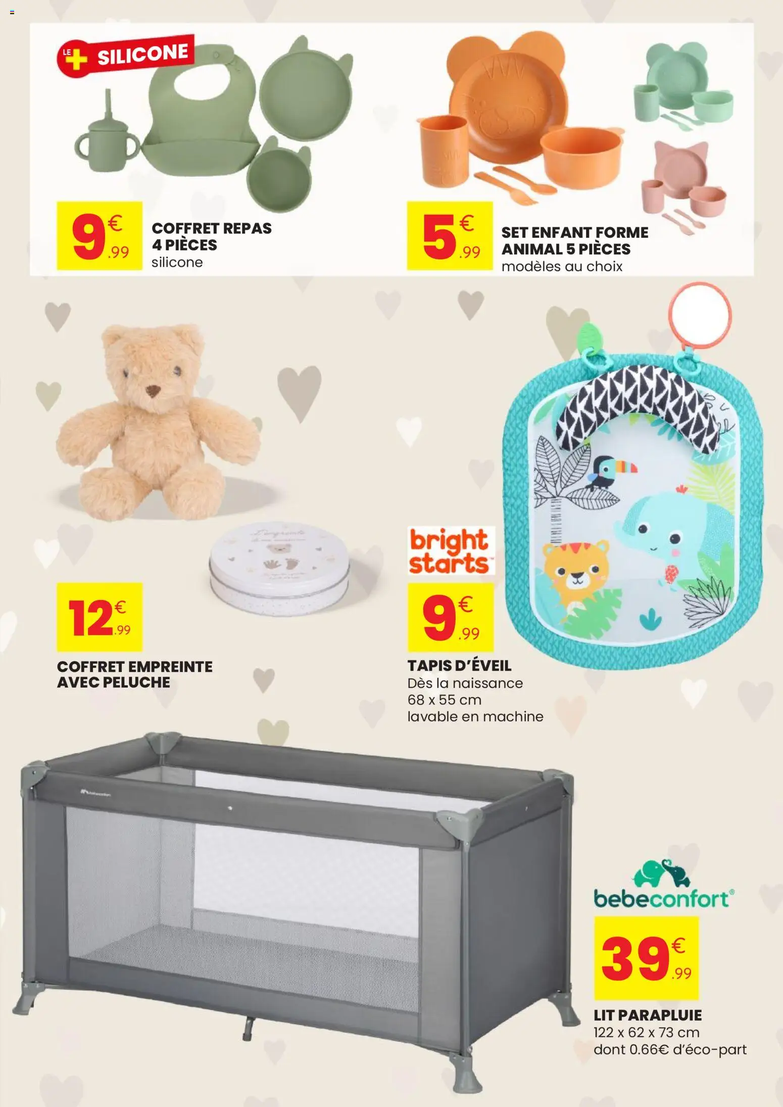 {H1} | Page: 19 | Produits: Peluche, Lit, Tapis, Parapluie