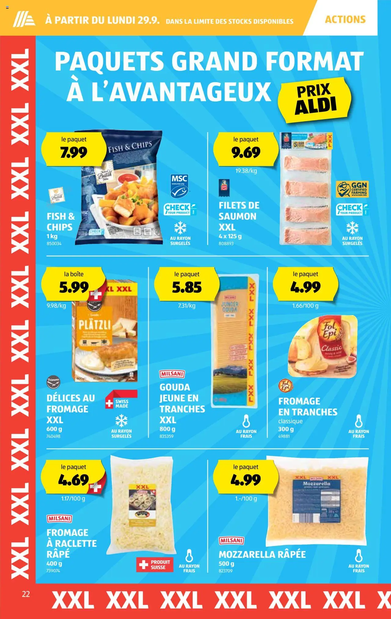 Aldi Aktionen IT – gültig ab 25.09.2025 | Seite: 23 | Produkte: Gouda, Chips, Raclette