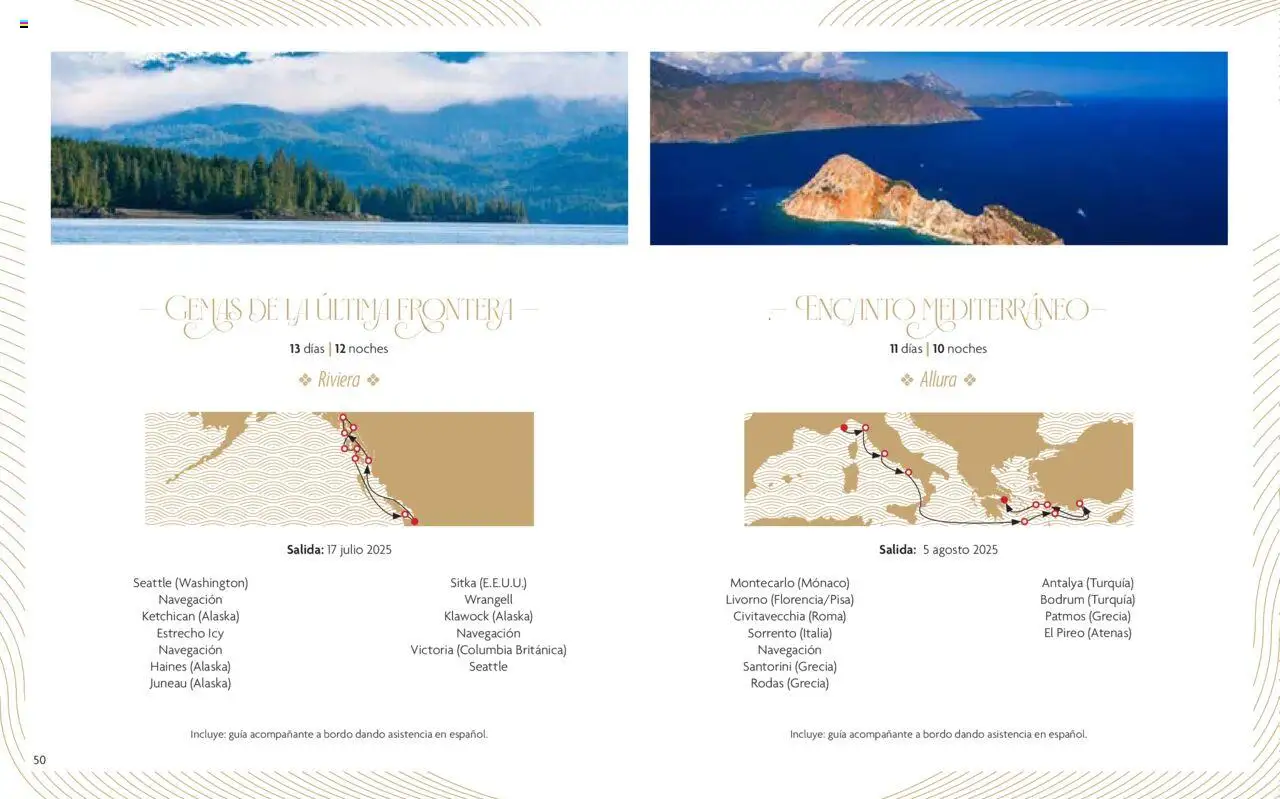 Viajes El Corte Inglés Cruceros de lujo │ válido desde el 01.01.2025 | Página: 51 | Productos: Navegación