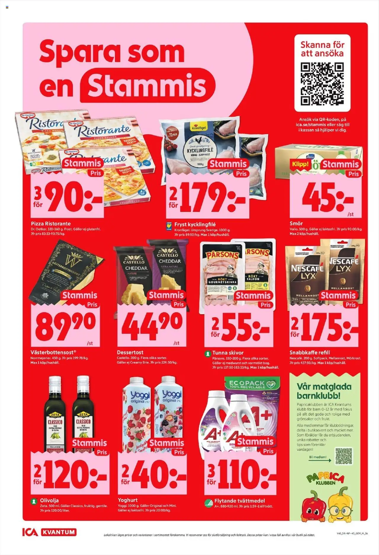 ICA Kvantum reklamblad aktuell från 20.10.2025 | Sida: 8