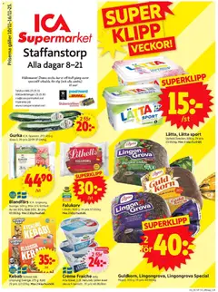 ICA Supermarket - Staffanstorp - Förhandsvisning av reklamblad från butik ICA Supermarket aktuell från 10.11.2025