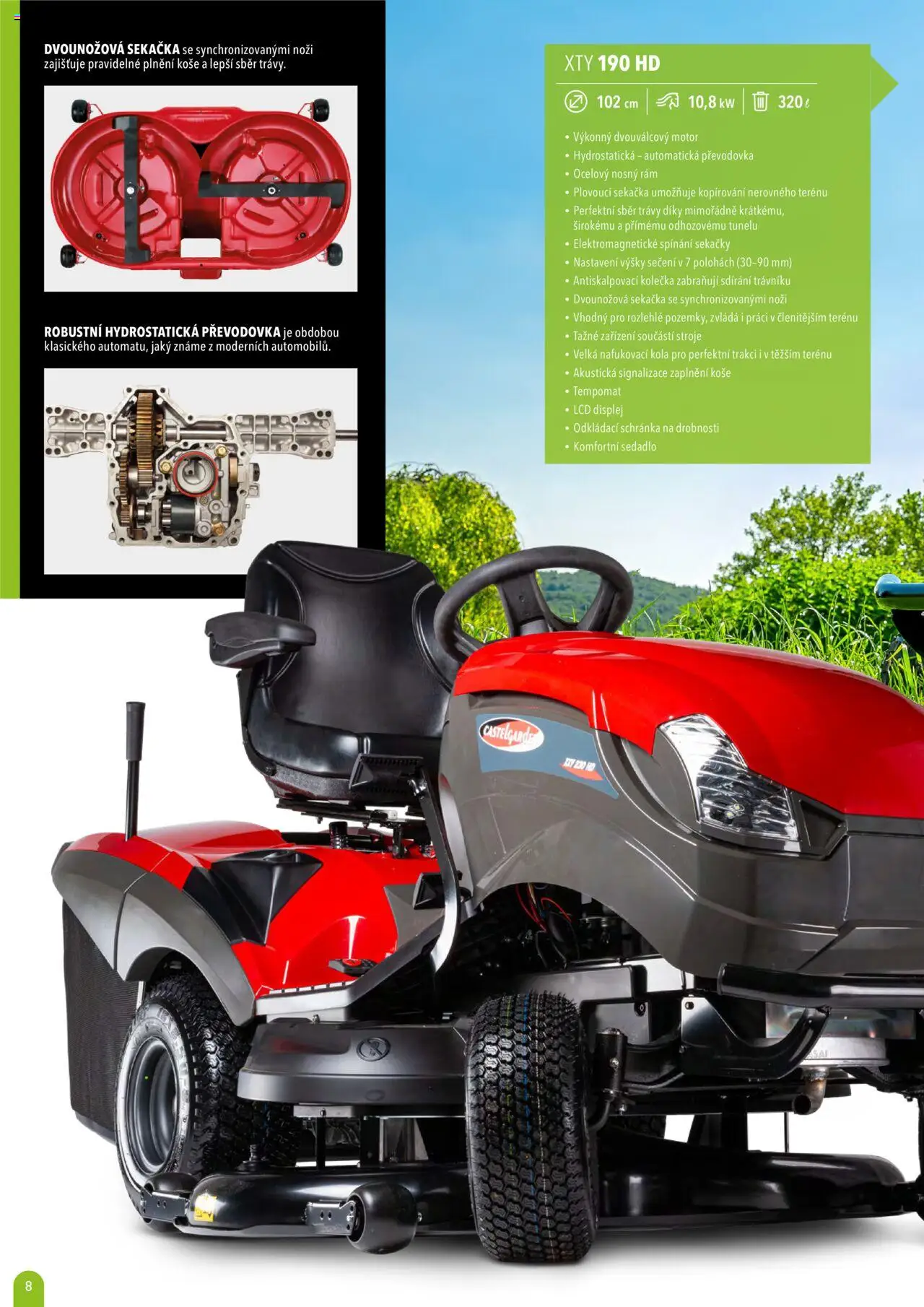 Mountfield katalog 2025 od 16.04.2025 | Strana: 8 | Produkty: Sekačka, Kola