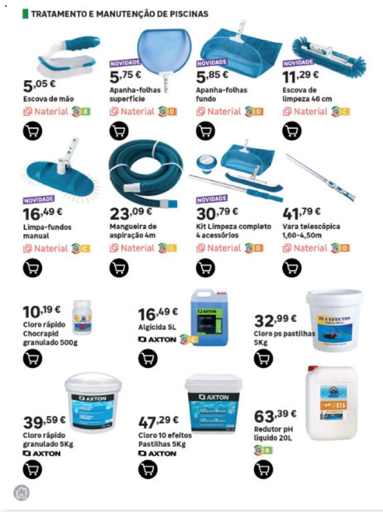 Leroy Merlin Arquipélago dos Açores │ válido de 12.03.2026 | Página: 74 | Produtos: Piscinas, Mangueira