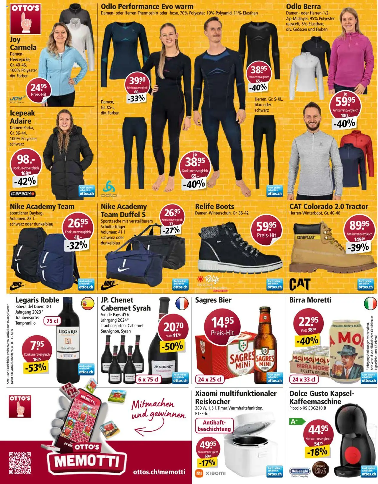 Otto's Aktionen – gültig ab 01.10.2025 | Seite: 12 | Produkte: Bier, Xiaomi, Kaffeemaschine