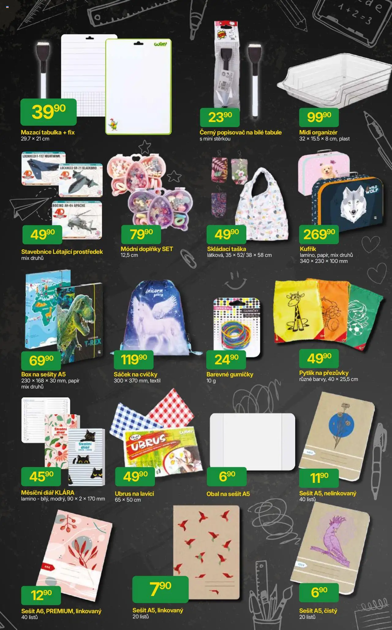 Hruška katalog od 06.08.2025 | Strana: 3 | Produkty: Kufřík, Box, Stavebnice, Popisovač